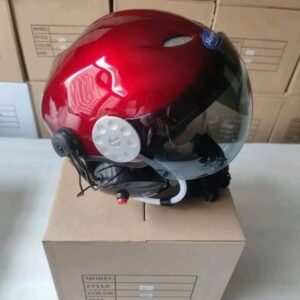 Integrated Intercom Flight Helmet