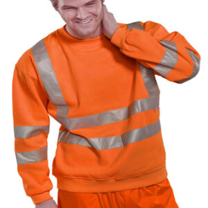 Beeswift Hi Visibility Sweatshirt
