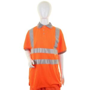 Orange Hi-Vis Comfort Polo
